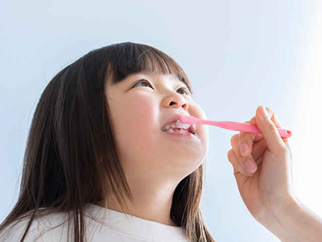 仕上げ磨きは磨く順番を決める事が大切！