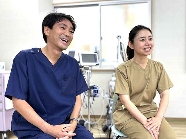 村本 容崇 院長　＆　山口 実菜 副院長