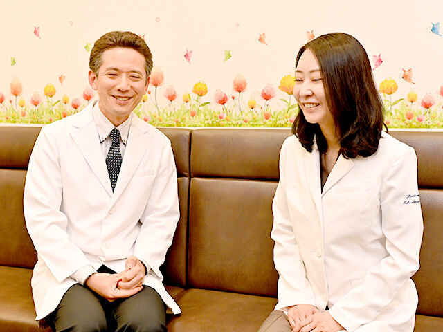 山本 亜偉策 理事長　＆　佐々木 美紀 院長