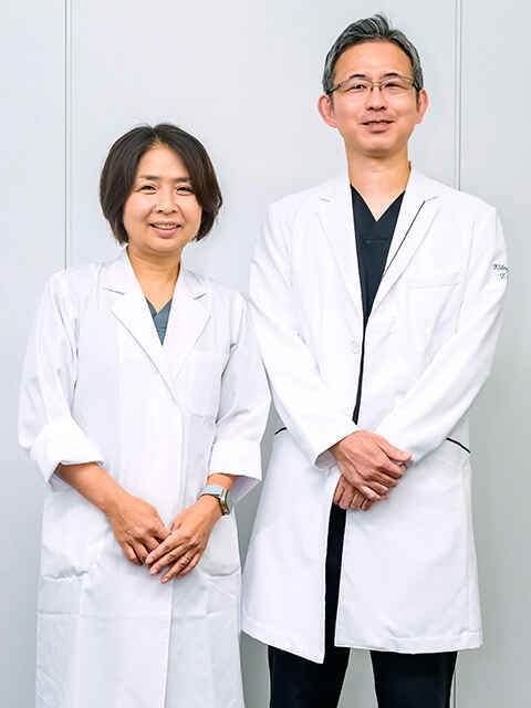 小川 千恵 院長 & 森戸 卓 副院長